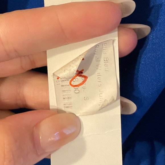 Strapless Jumpsuit NWT - Picture 3 of 4